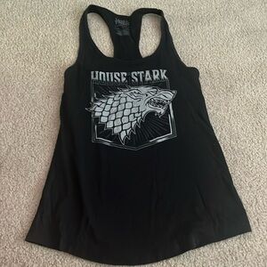 “Game of Thrones- House Stark Tank Top size small”